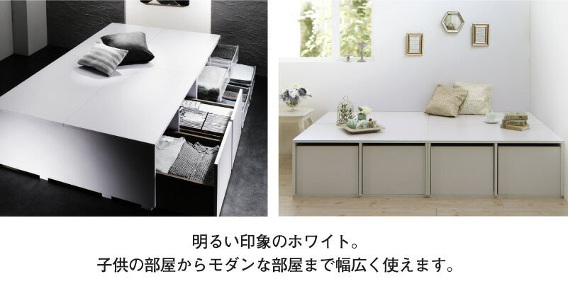 シングルベッド 大容量収納 ベッドフレーム単品 チェストベッド 小上がり スペパ 高耐久