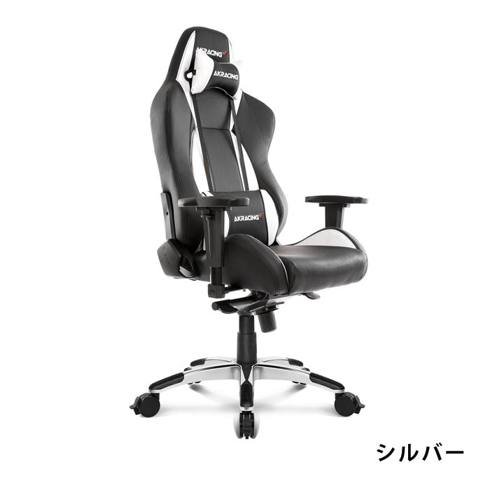 AKRacing ゲーミングチェア Premium 最上位モデル 4Dアジャスタブルアームレスト 180度リクライニング 座面チルト