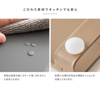 コンロ排気口カバー 油飛びや調味料汚れをガード ミニ作業台