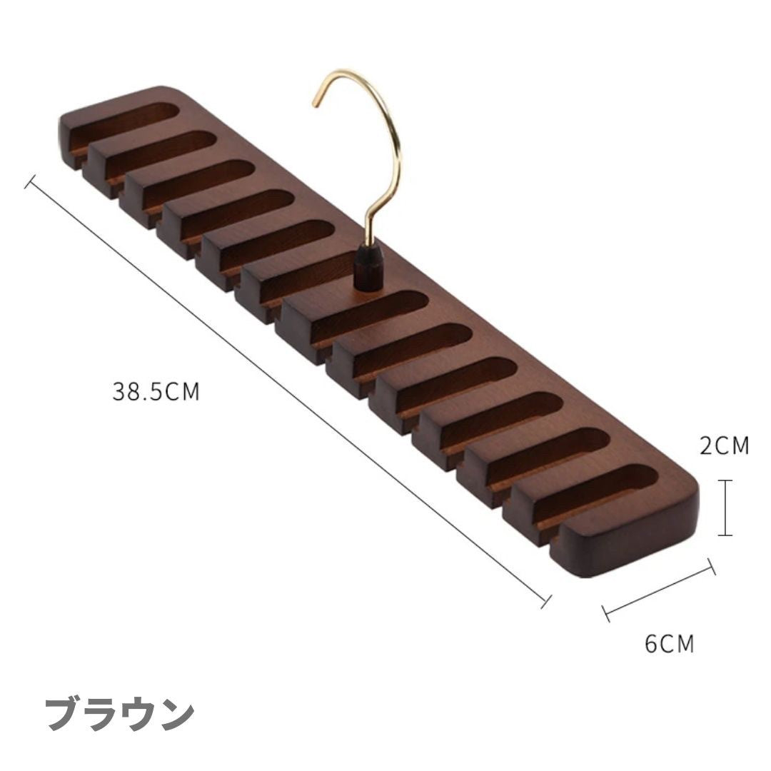 ベルトハンガー 12本収納 スペパ 360度回転 ベルト収納