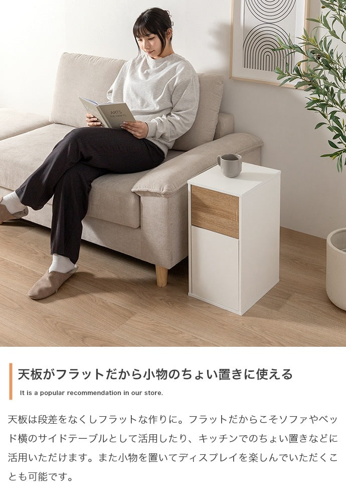 インテリアに馴染む ゴミ箱 ミニタイプ 15L キッチンペール 分別