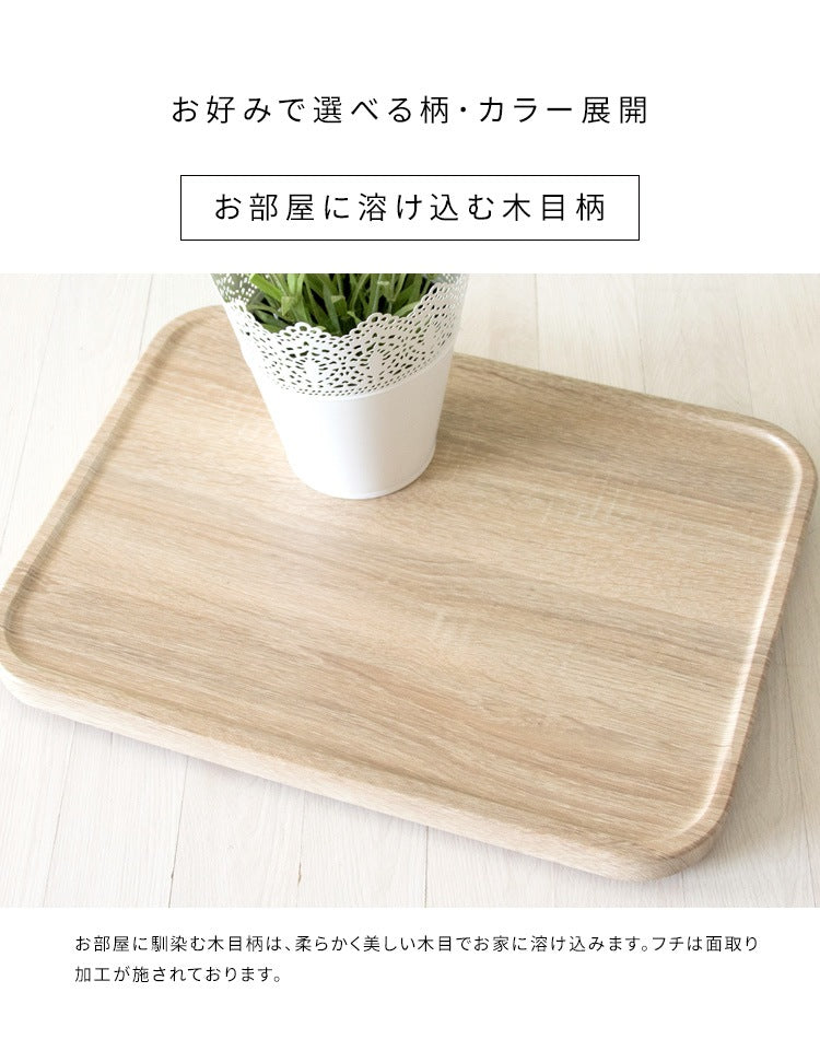 重い家電や観葉植物をキャスター移動 マルチスタンド 45x33cm 木目柄／大理石柄
