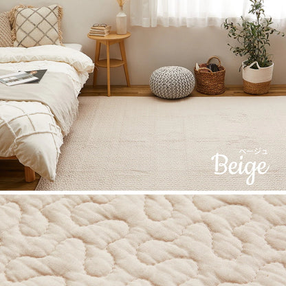 イブル キルトラグ 130x190cm ベビー用マット／ラグマット／ベッドカバー／ソファカバー 使い方いろいろ 韓国インテリア 滑り止め 洗濯可能