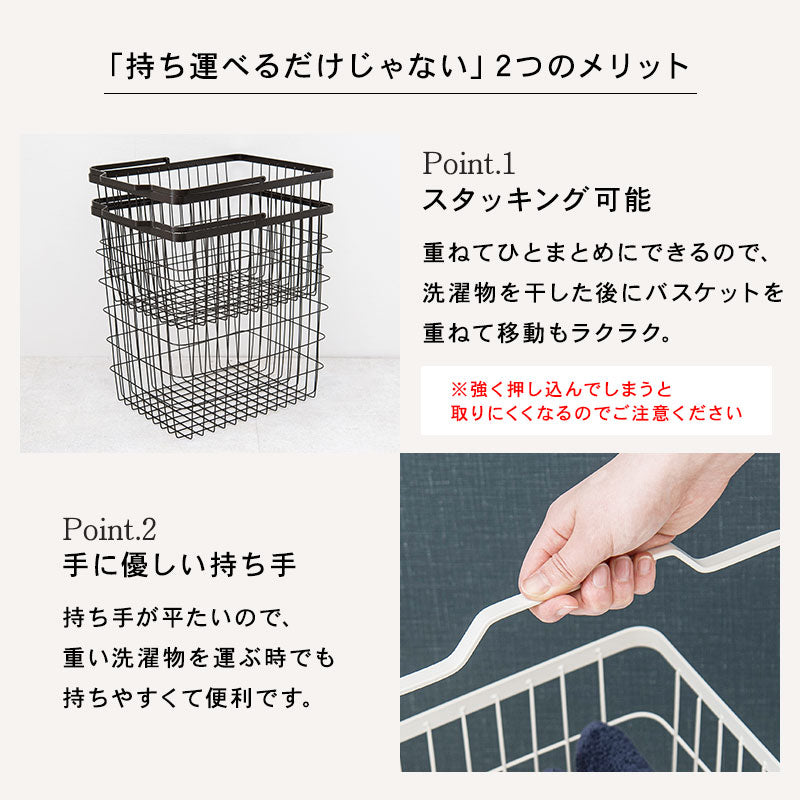 ランドリーワゴン 縦型で省スペース 洗濯かご 33x42x97cm バスケット取り外し可能 ランドリー収納ラック