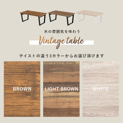 折れ脚テーブル 90x50cm 折りたたみ ローテーブル 机 センターテーブル
