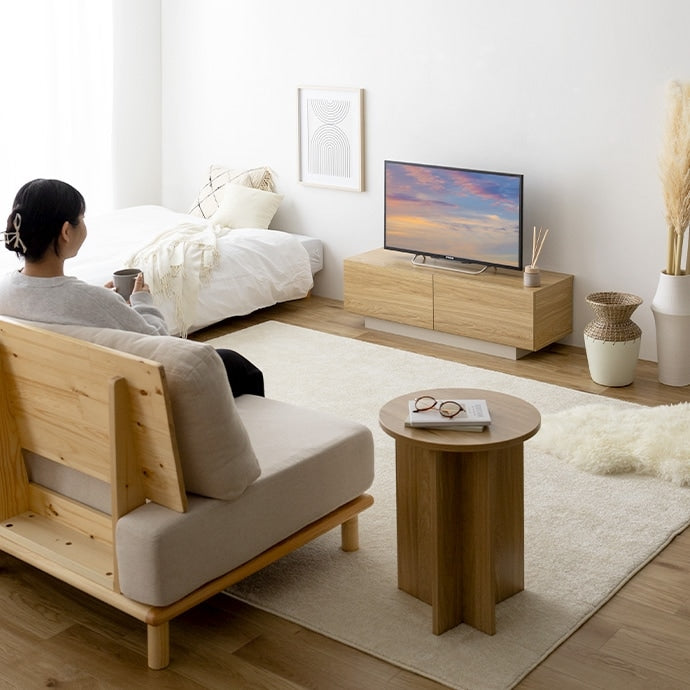 テレビ台 ローボード 幅100cm ノイズレス 3タイプ収納 スタイリッシュ シンプルモダン