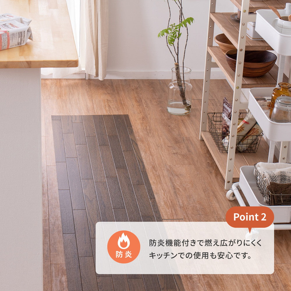 キッチンマット等に クッションフロア 9バリエーション 60x120cm フリーカット可能 ペットスペース DIY マルチシート