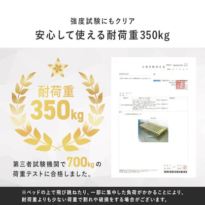 シングルベッド すのこ 高耐久ベッドフレーム単品 ローベッド 脚取り外し可能 ヘッドレス 並べても使える