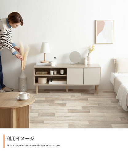 テレビ台 幅110cm ローボード シンプル 可動棚 コンパクト 背面コード穴 サイドボード