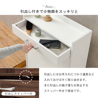薄型シューズラック 2段タイプ 横揺れ防止 フリップ扉式 スリッパラック