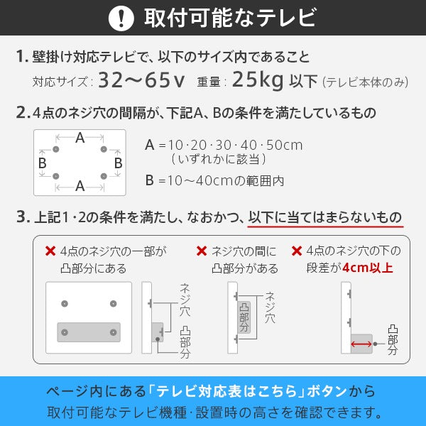 インテリアTVスタンド 収納付きモデル WALL　M1 CASTER キャスタースタンド 耐震 32インチ-65インチ対応