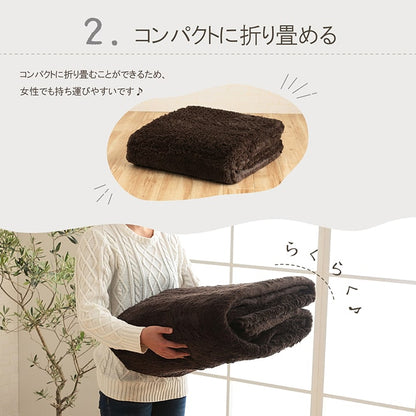 洗える 無地ラグ 極細マイクロファイバー1畳 90x185cm 滑り止め