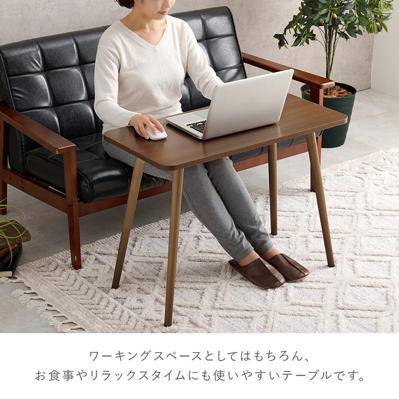 折りたたみ ソファテーブル 高さ60cm 作業テーブル 机 コンパクト収納