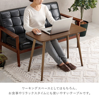 折りたたみ ソファテーブル 高さ60cm 作業テーブル 机 コンパクト収納