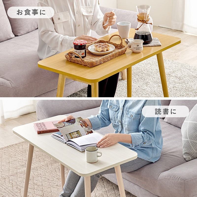 折りたたみ ソファテーブル 高さ60cm 作業テーブル 机 コンパクト収納