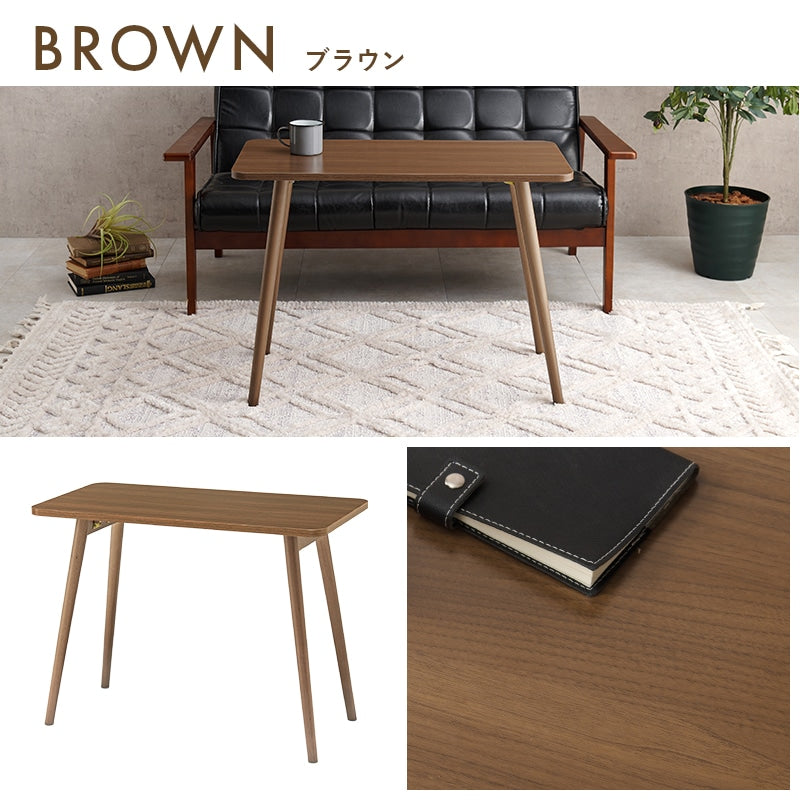 折りたたみ ソファテーブル 高さ60cm 作業テーブル 机 コンパクト収納