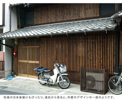 縦格子モダン室外機カバー 幅92.5 MODACO（モダコ） AC-M925
