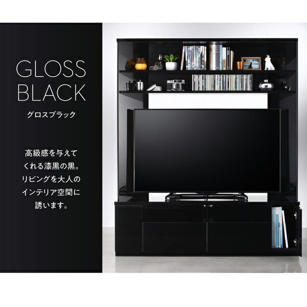 大型 ラグジュアリー 鏡面テレビボード 55インチまで対応 コーナーにも壁面にも