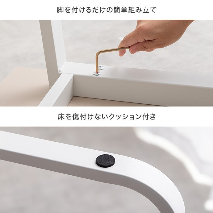 ダイニングテーブル 単品 140x80cm ベル型脚 スタイリッシュ 作業用デスク