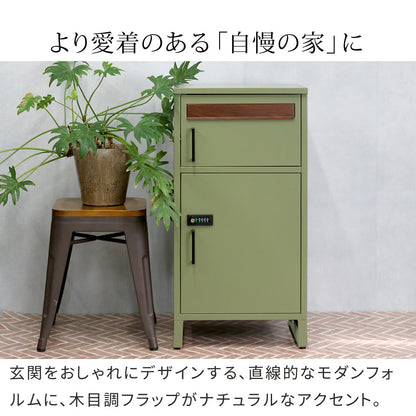 大容量 ポスト一体型 宅配BOX ゼロリターンキー 雨や錆に強い ガタつき防止 アンカー／ワイヤー 印鑑ケース