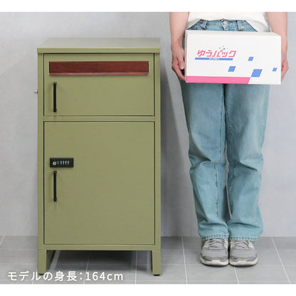 大容量 ポスト一体型 宅配BOX ゼロリターンキー 雨や錆に強い ガタつき防止 アンカー／ワイヤー 印鑑ケース