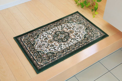 洗える 玄関マット 50x80cm 滑り止め クラシック柄