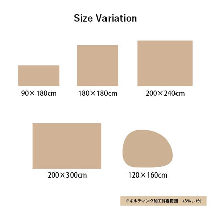 ふかふかフェイクファー生地 ラグ 5サイズ 床暖房／ホットカーペット対応