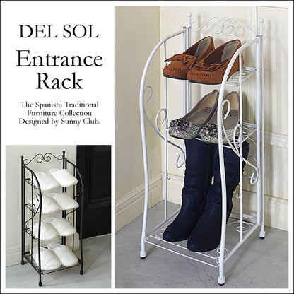 玄関ラック シューズラック スリッパラック 姫系 DEL SOL