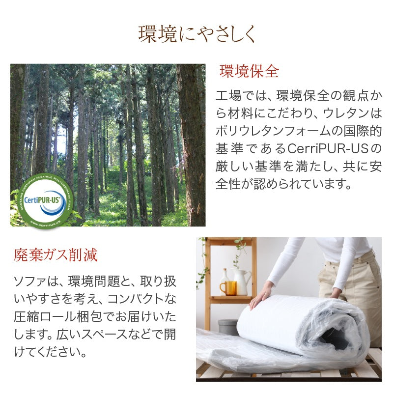 ローソファ 総ウレタン 高反発 フロアコーナー L字ソファ リクライニング機能