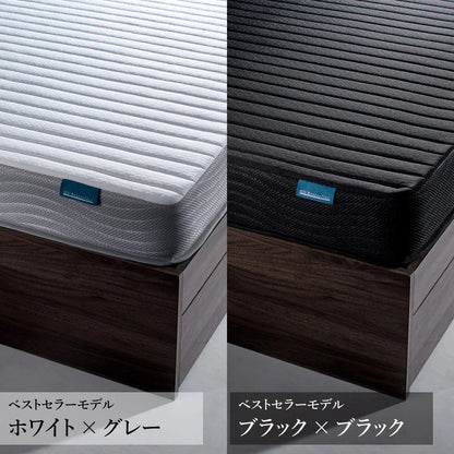 クイーンマットレス Q 単品 ニット生地 3Dサイドメッシュ 高通気性 軽量