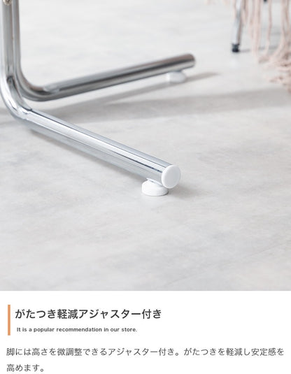 丸形カフェテーブル 直径70cm シルバー脚 ラウンドテーブル コンパクト がたつき防止アジャスター