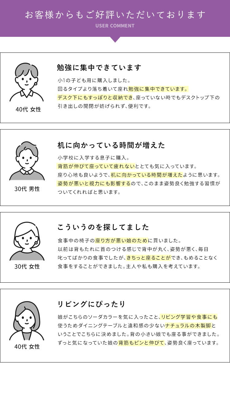子供から大人まで 姿勢矯正 プロポーションチェア キッズ 伸長110cmから 補助クッションを外すと大人も使用可能