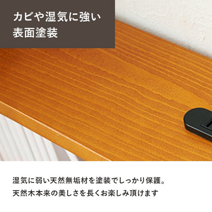 コンセント付き 後付けベッドボード 高さ調整 シングルベッド用 カバー付きコンセント 宮棚
