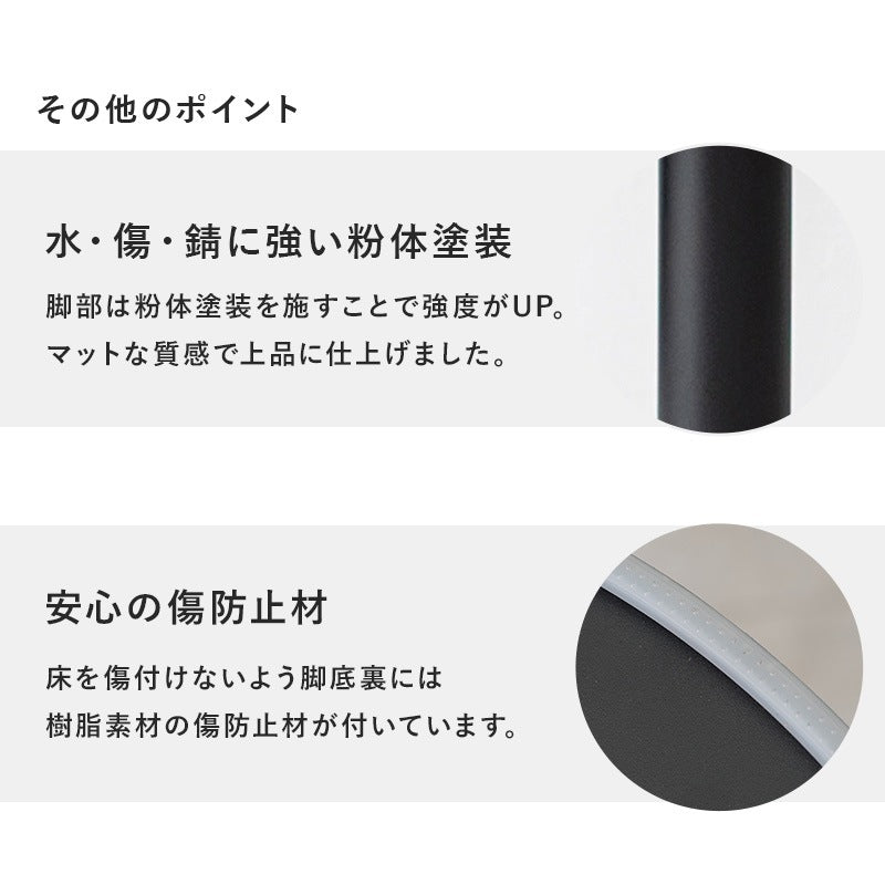 カフェテーブル 直径60cm 丸テーブル 円形 コンパクト 木目柄／石目柄 作業台