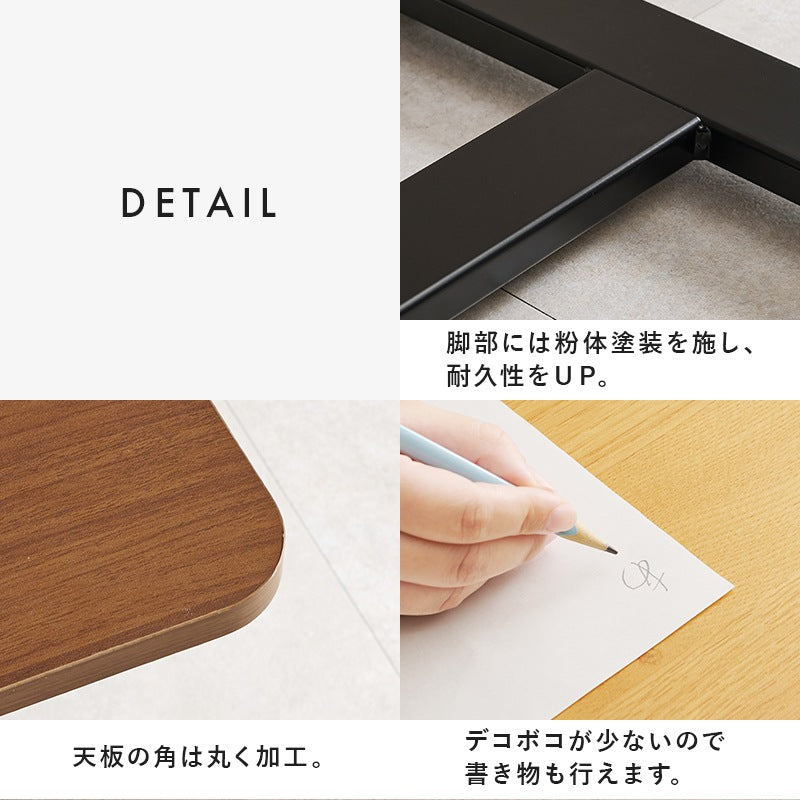 昇降式 ベッドサイドテーブル／ソファサイドテーブル 80x40cm 高さ調整65-94cm