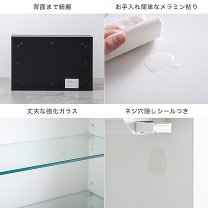 卓上 コレクションケース 60x40cm ガラス扉 ショーケース