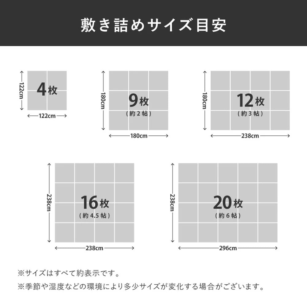 低反発 ラグの下敷き ジョイント アンダーラグ 厚み増し 保温 滑り止め