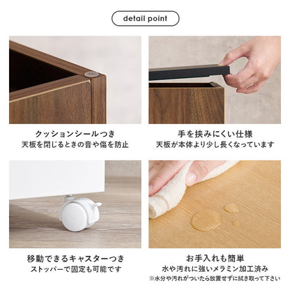 女優ミラー 2wayコスメワゴン LED 鏡 サイドテーブル 大容量収納 ミラー角度 明るさ 色調整