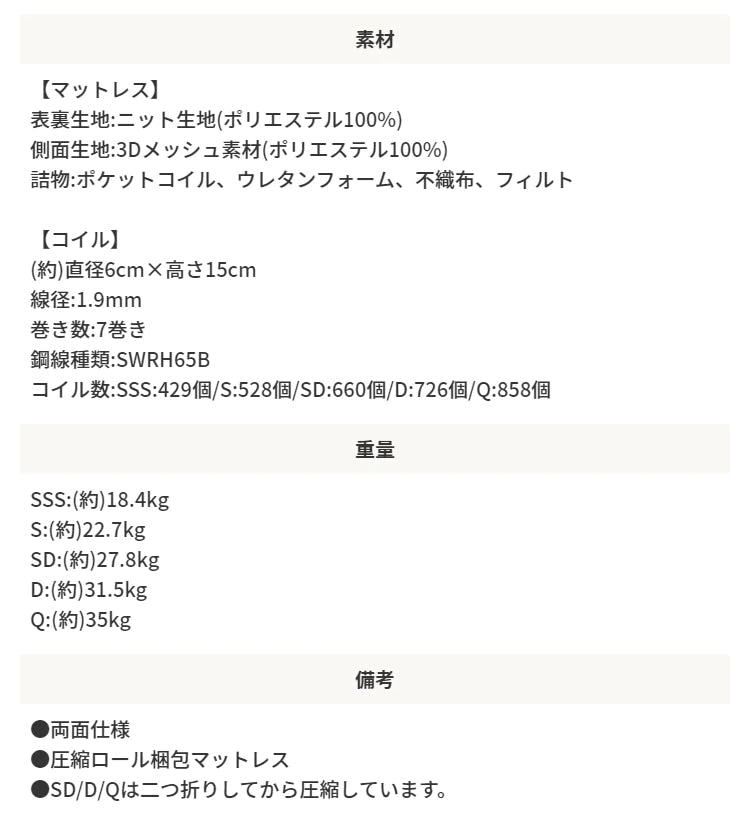 クイーンベッド+リバーシブルマットレスセット 硬め／柔らかめ コンセント付き 棚付き 引き出し収納
