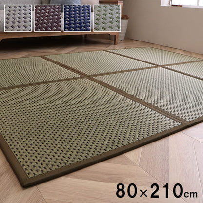 い草マットレス 80x210cm フロアマット 国産天然い草 セミシングルサイズ