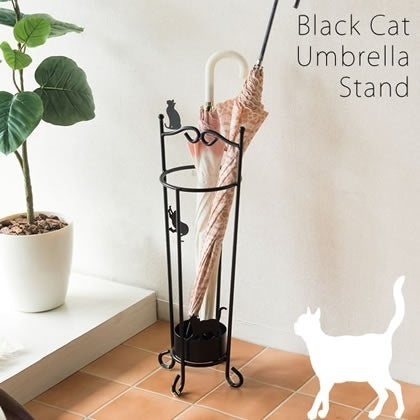 猫脚アンブレラスタンド 傘立て 高さ55cm ラウンド型 アンティーク風