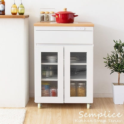 レンジ台 KC-207 キッチン収納シリーズ Semplice 幅60
