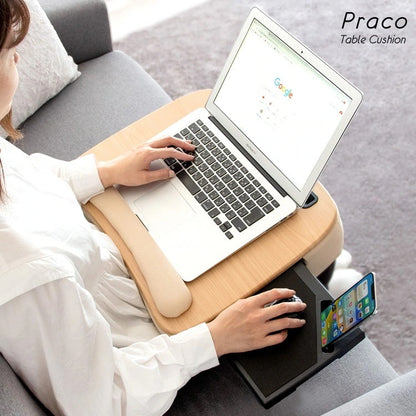 テーブルクッション PC作業 タブレットスタンド 膝上 マウストレー