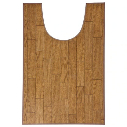 トイレマット ロングタイプ 木目調 トイレ用マット 60x100cm