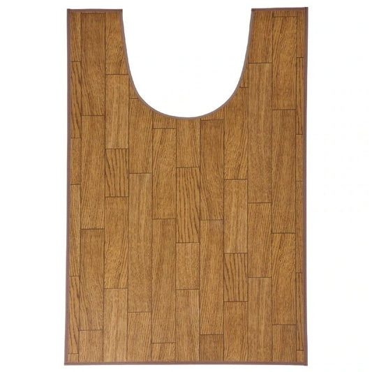 トイレマット ロングタイプ 木目調 トイレ用マット 60x100cm
