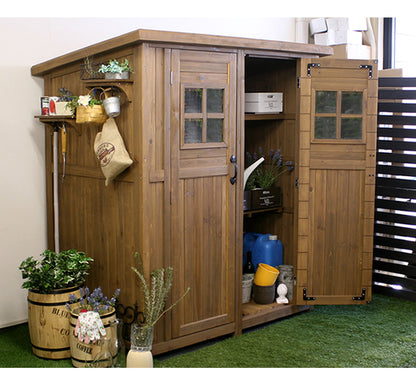 収納庫 カントリー小屋 大型 広々 庭 アウトドア 頑丈 おしゃれ 物置 ガーデン