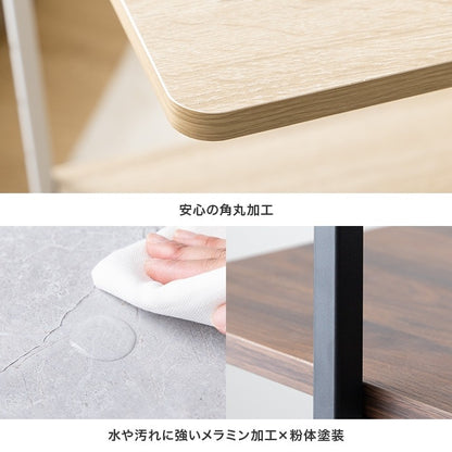 ハンガーラック スリム 幅40cm 棚付き 可動棚 省スペース 玄関 収納 シンプル