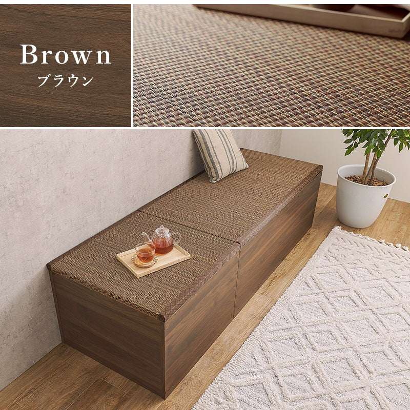 小上がり 畳ユニット 120×60cm ハイタイプ 高さ45cm 床下収納 和室 キッズスペース