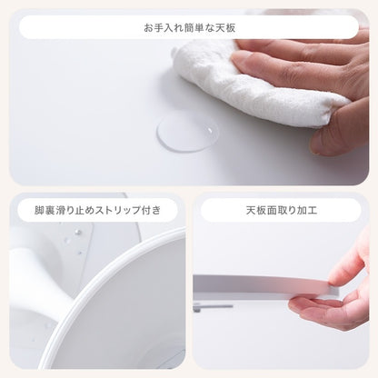 カフェテーブル ベロアチェア 2点セット 幅60cm おしゃれ コンパクト 一人暮らし
