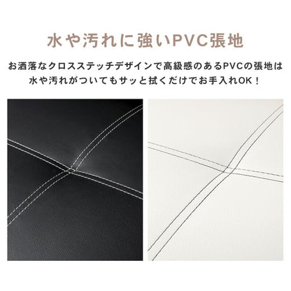 【1台4役】ソファベッド 180cm リクライニング機能付き ロータイプ対応 カウチ・ベッド・セパレート PVCレザー おしゃれ ソファー
